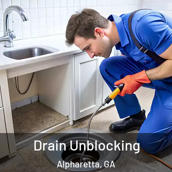  Drain Unblocking Alpharetta, GA