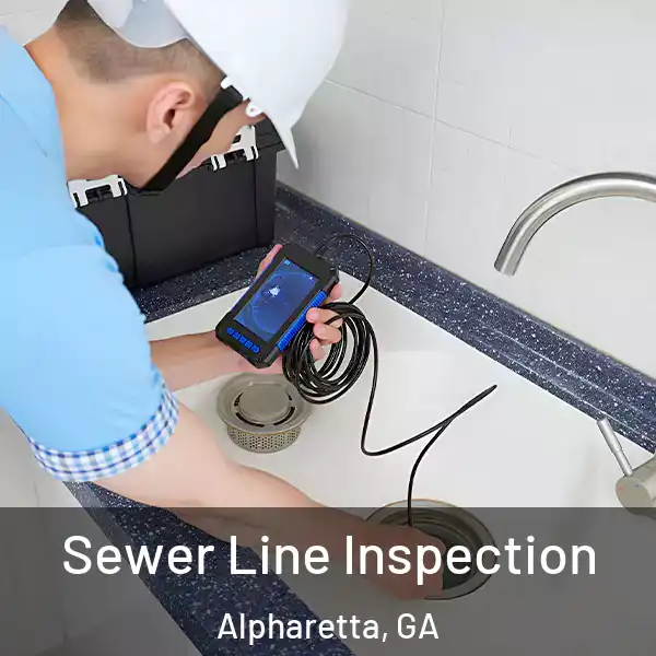  Sewer Line Inspection Alpharetta, GA