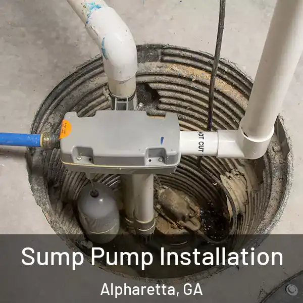  Sump Pump Installation Alpharetta, GA