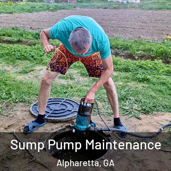  Sump Pump Maintenance Alpharetta, GA