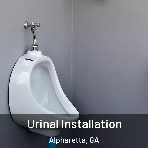  Urinal Installation Alpharetta, GA
