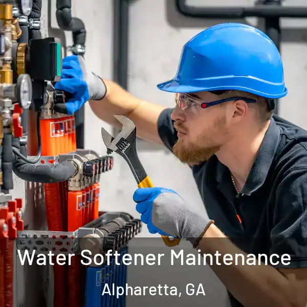  Water Softener Maintenance Alpharetta, GA